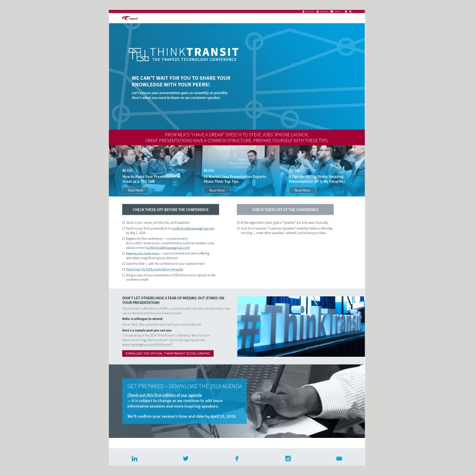 Landing Page Design